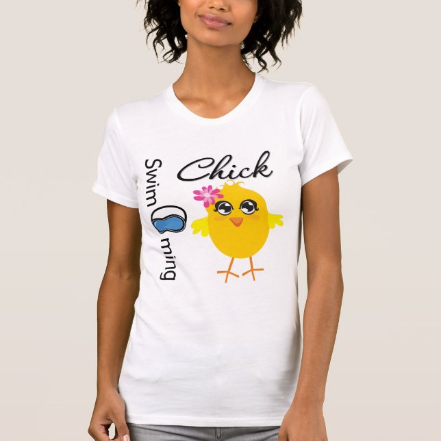Swimming Chick T-Shirt (Front)