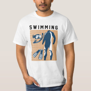 Swimming Clothes and Goggles T-Shirt