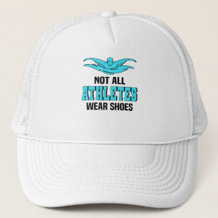 Swimming Club Swimmer Swimming Instructor Trucker Hat