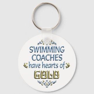 Swimming Coach Appreciation Key Ring