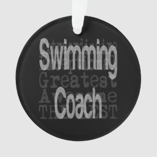 Swimming Coach Extraordinaire Ornament