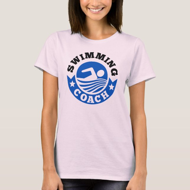 Swimming Coach T-Shirt (Front)