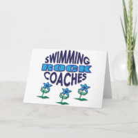 Swimming Coaches Rock Gifts