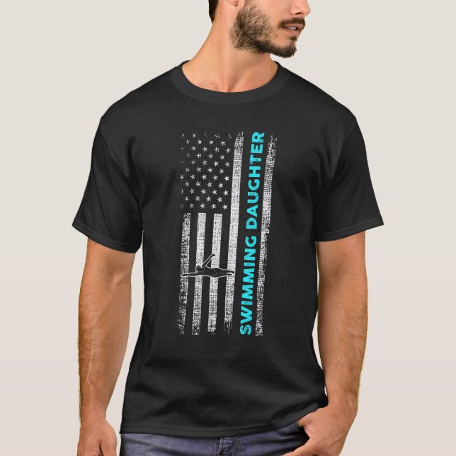 Swimming Daughter T-Shirt (Front)