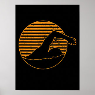 Swimming Design Gift For Swimming Lover Poster