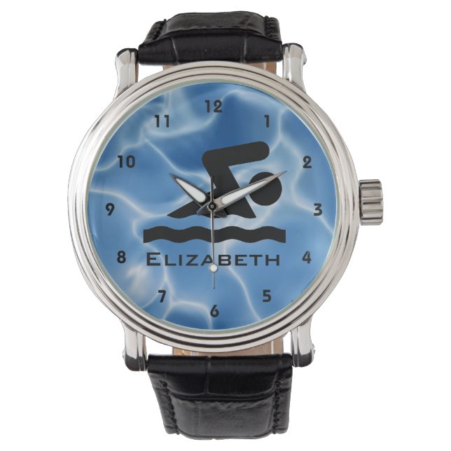 Swimming Design Watch (Front)