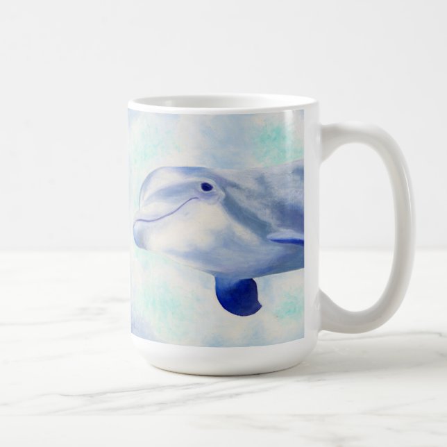 Swimming Dolphins mug (Right)
