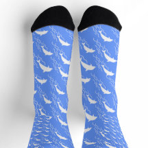 Swimming dolphins pattern