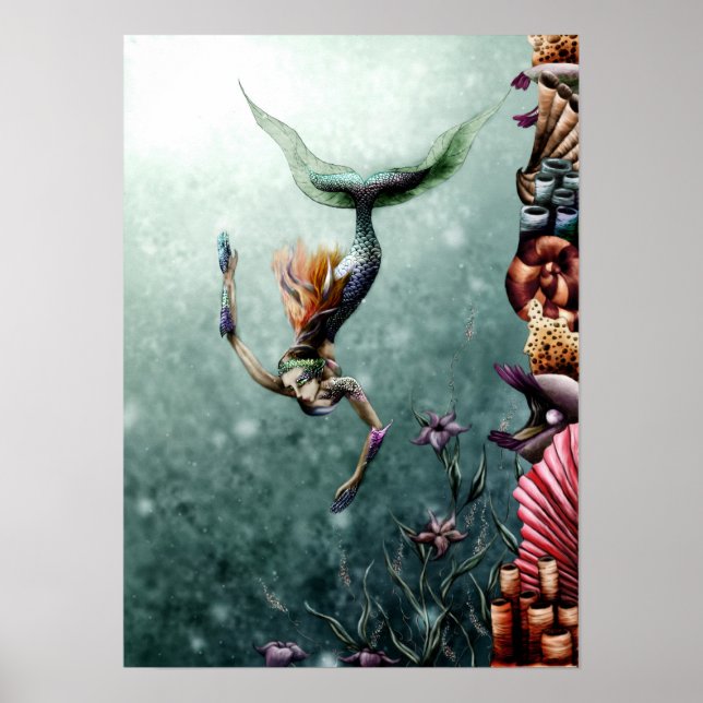 Swimming Down Poster (Front)