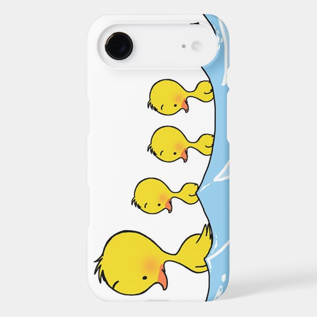 Swimming duck family Case-Mate iPhone case (Back)
