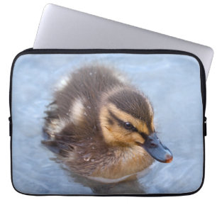 Swimming Duckling Laptop Sleeve