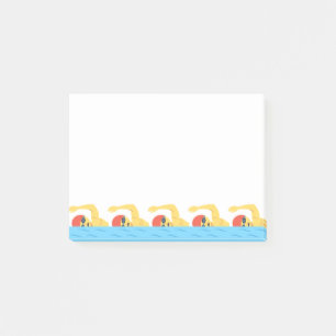 Swimming Emojis Post-it Notes