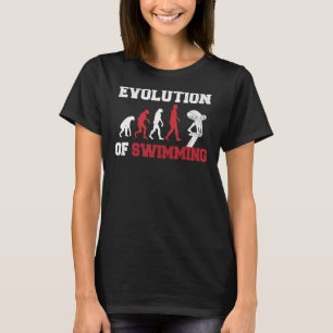 Swimming Evolution  Outfit for Swimmers T-Shirt