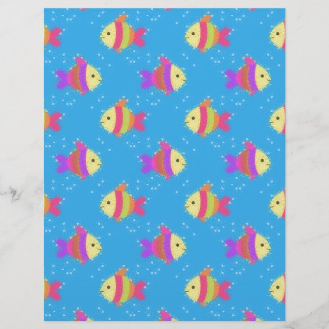 Swimming Fish Pattern (Front)