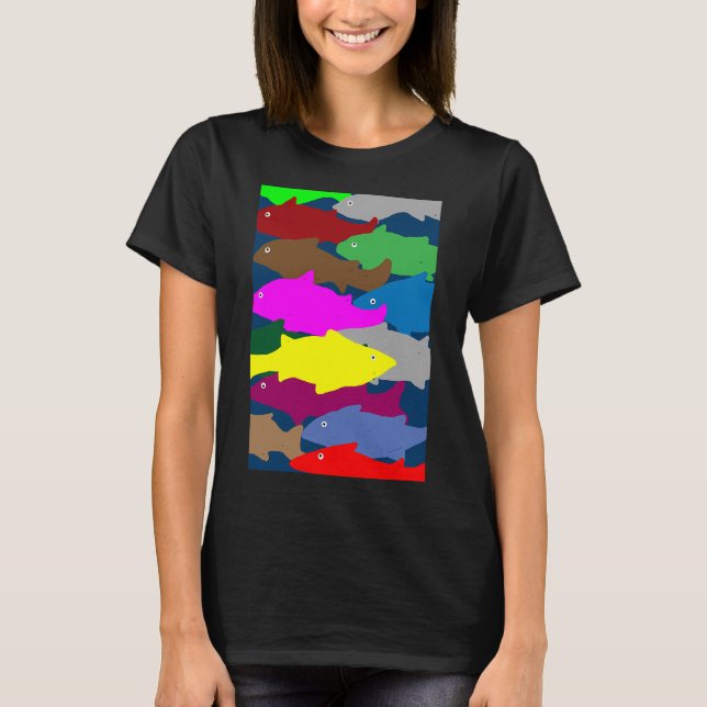 swimming fish T-Shirt (Front)