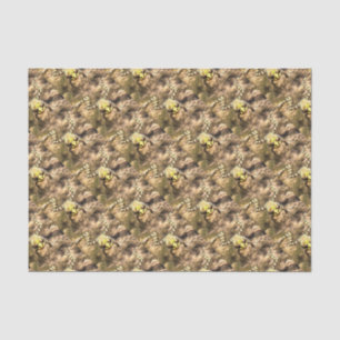 Swimming Frog Immersed In Clear River Water Painti Tissue Paper