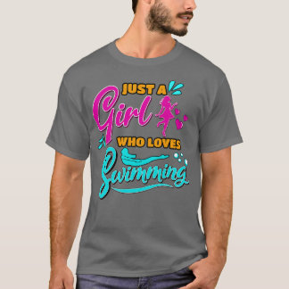 Swimming Funny Swim Ts Adult Beach Love Trunks T-Shirt