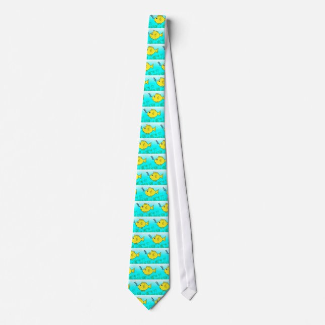 Swimming Goldfish Tie (Front)