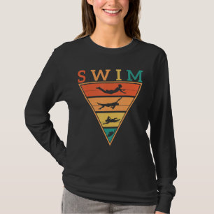 Swimming Hobby Indoor Pool Outdoor Pool Lifeguard  T-Shirt