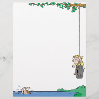 Swimming Hole Letterhead
