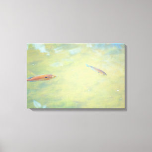 Swimming in the Sun Canvas Print