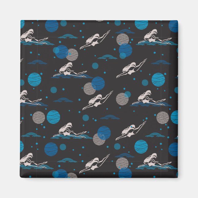 Swimming is my passion and something that I love Magnet (Front)