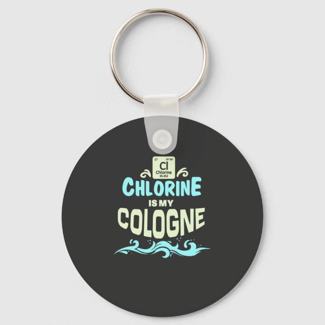 Swimming Key Ring (Front)
