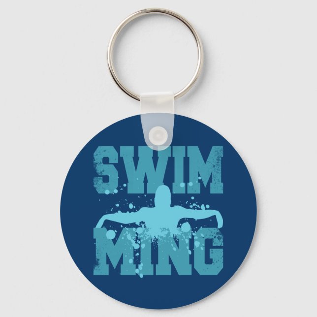 SWIMMING KEY RING (Front)