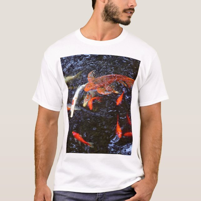 Swimming Koi T-Shirt (Front)