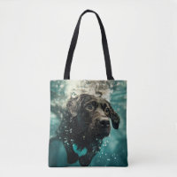 Swimming Labrador Puppy Underwater Design