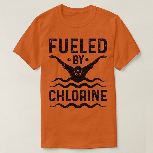 Swimming Lover Funny Swimmer T-Shirt (Design Front)