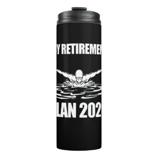 Swimming Lover| My Retirement Swimming Plant 2020 Thermal Tumbler