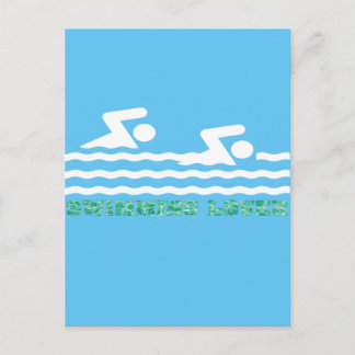 Swimming Lover Postcard
