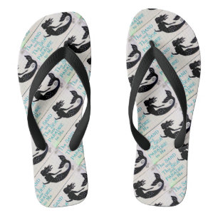 swimming mermaids jandals