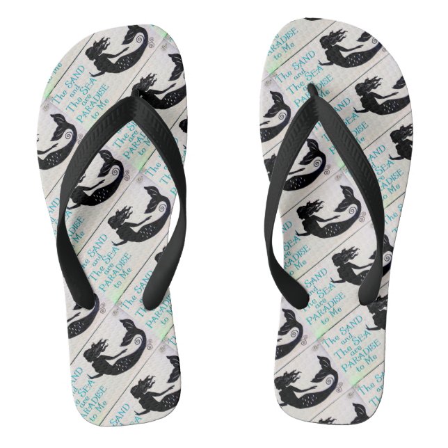 swimming  mermaids jandals (Footbed)
