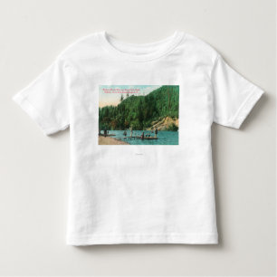 Swimming Near the Dock on the Russian River Toddler T-Shirt