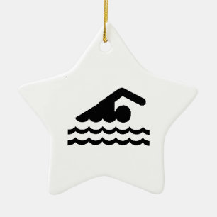Swimming Ornament