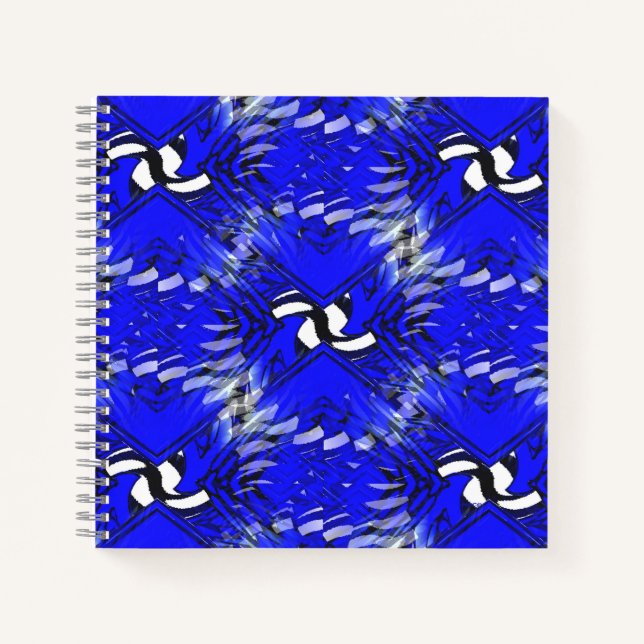 Swimming Penguins Notebook (Front)