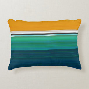 Swimming Pool Abstract Art Decorative Cushion