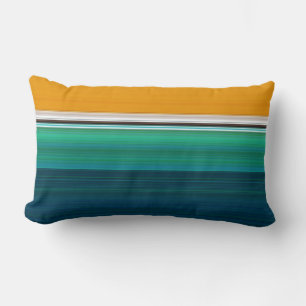 Swimming Pool Abstract Lumbar Cushion
