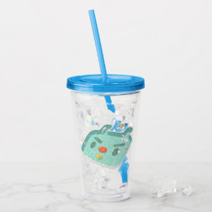 Swimming Pool Acrylic Tumbler