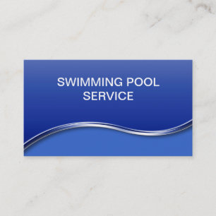 Swimming Pool Business Cards