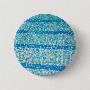 Swimming Pool Button Badge