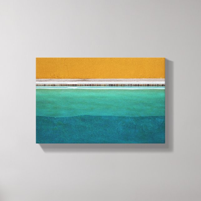 Swimming Pool Canvas Print (Front)