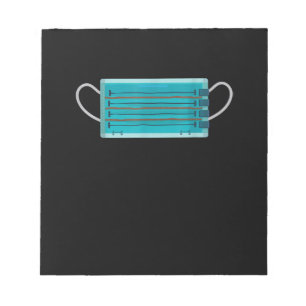 Swimming Pool Face Mask Masks Meme Gag T-Shirt Notepad