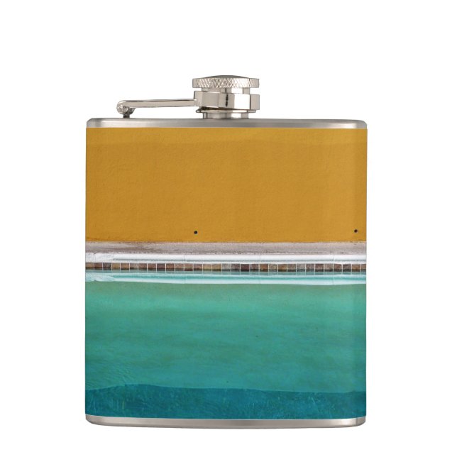 Swimming Pool Hip Flask (Front)
