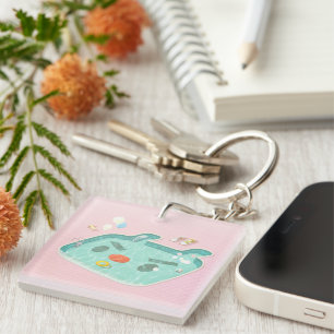 Swimming Pool Key Ring