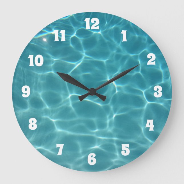 Swimming Pool Large Clock (Front)