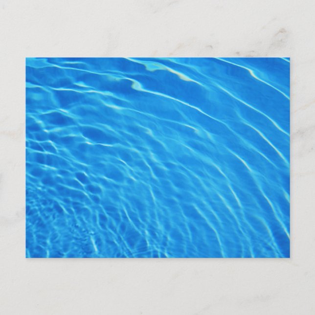 SWIMMING POOL POSTCARD (Front)