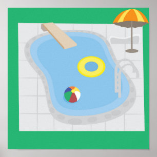 Swimming Pool Poster